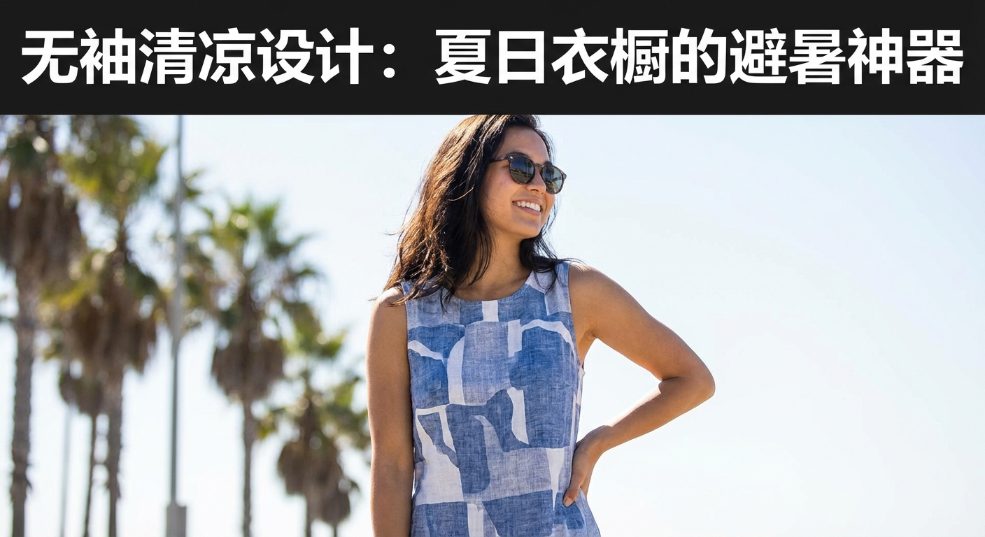 无袖清凉设计：夏日衣橱的避暑神器与时尚新宠
