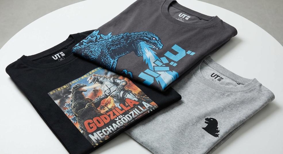UNIQLO UT x 哥斯拉合作系列将于 10 月上架第一张图