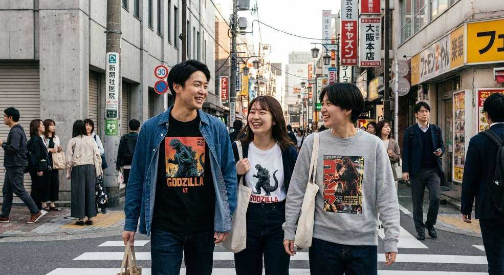 UNIQLO UT x 哥斯拉合作系列将于 10 月上架第二张图