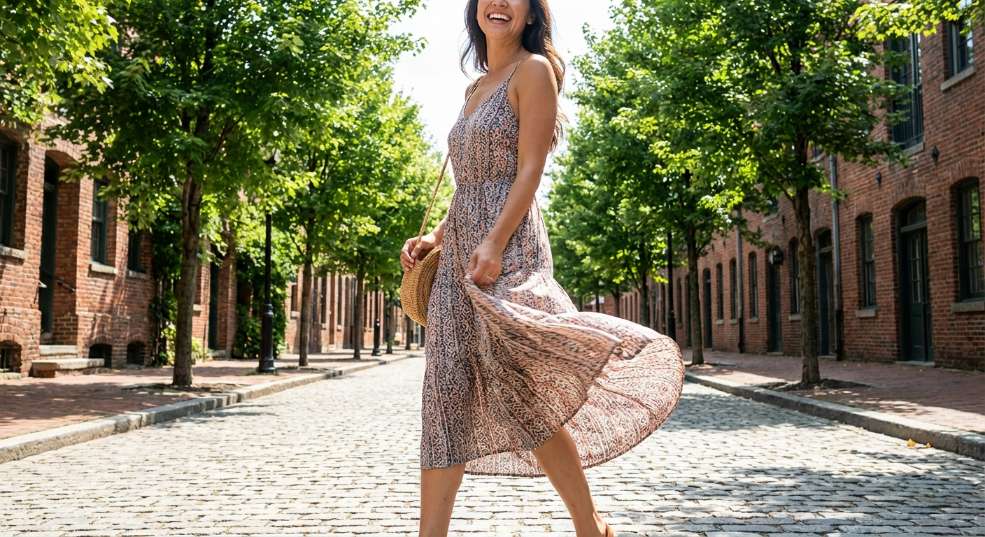 无袖清凉设计：穿出夏日的自由与魅力第二张图