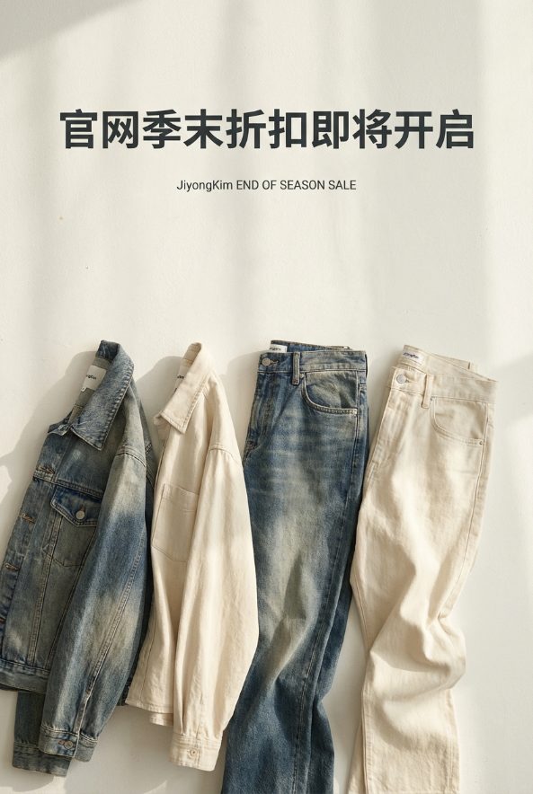 JiyongKim 官网季末折扣即将开启