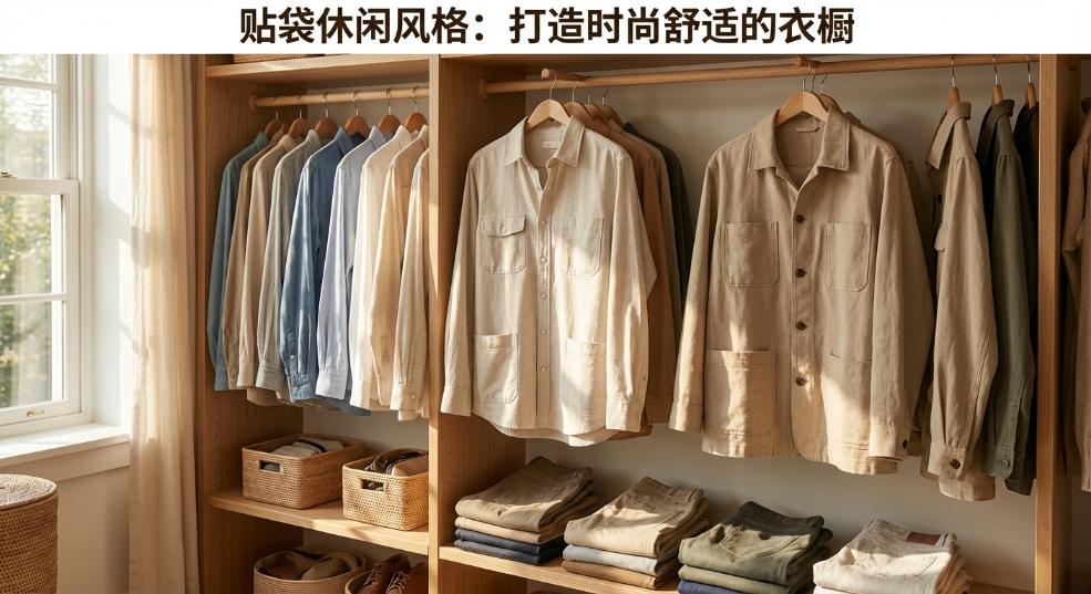 贴袋休闲风格：打造时尚舒适的衣橱秘密武器