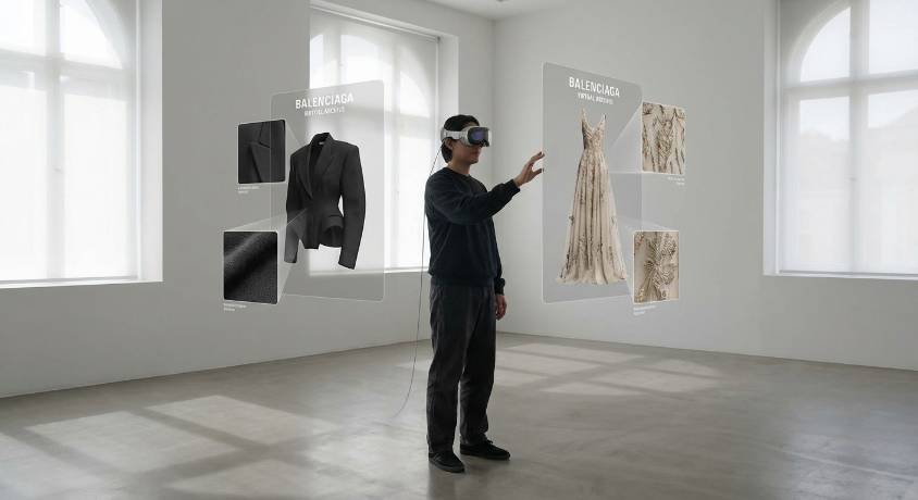 BALENCIAGA 开发苹果 Vision Pro 应用程序第二张图