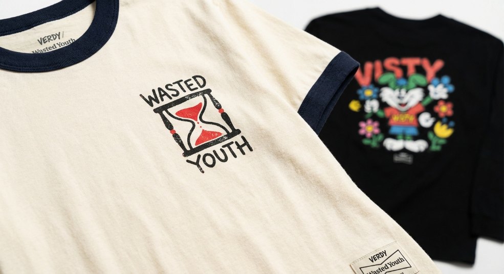 Wasted Youth 2024 夏季系列发布第一张图