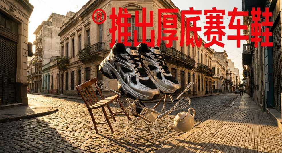 untitlab® 推出厚底赛车鞋「Helix Swift Trek Sneakers」