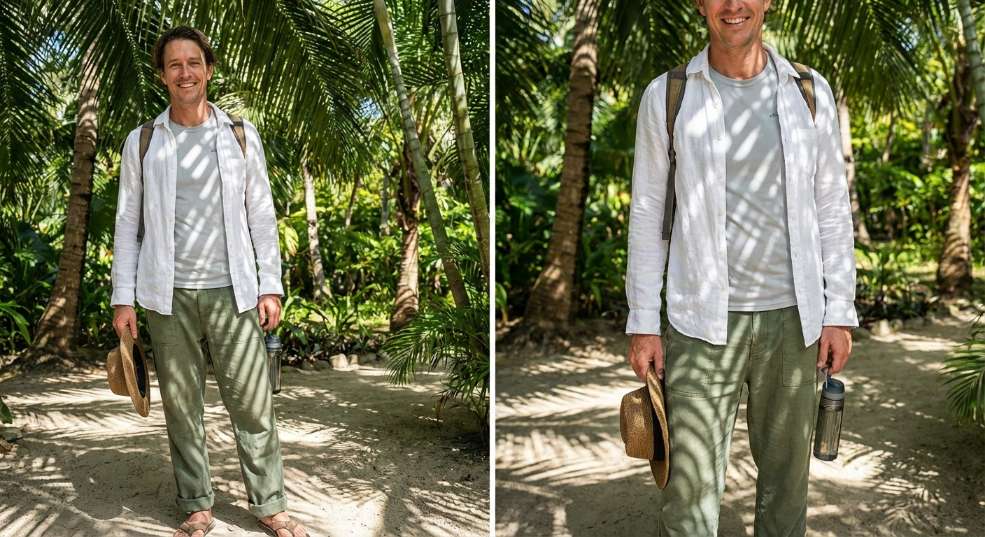 如何在高温天气透气穿搭：夏日酷爽指南第二张图