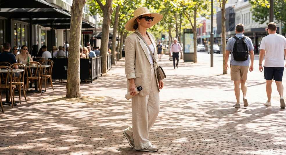 夏季防晒穿搭技巧：如何让你既酷帅又不晒伤第二张图