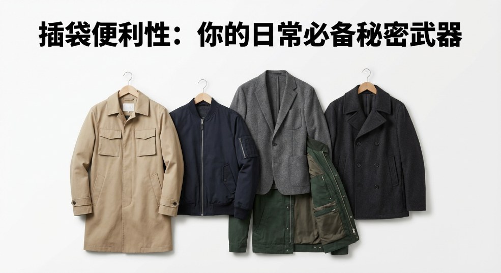 插袋便利性：你的日常必备秘密武器