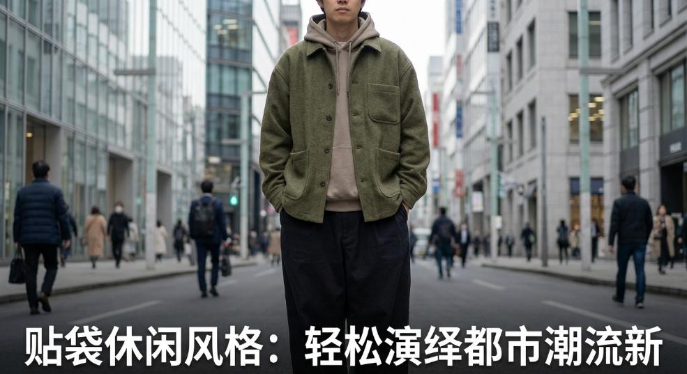 贴袋休闲风格：轻松演绎都市潮流新宠