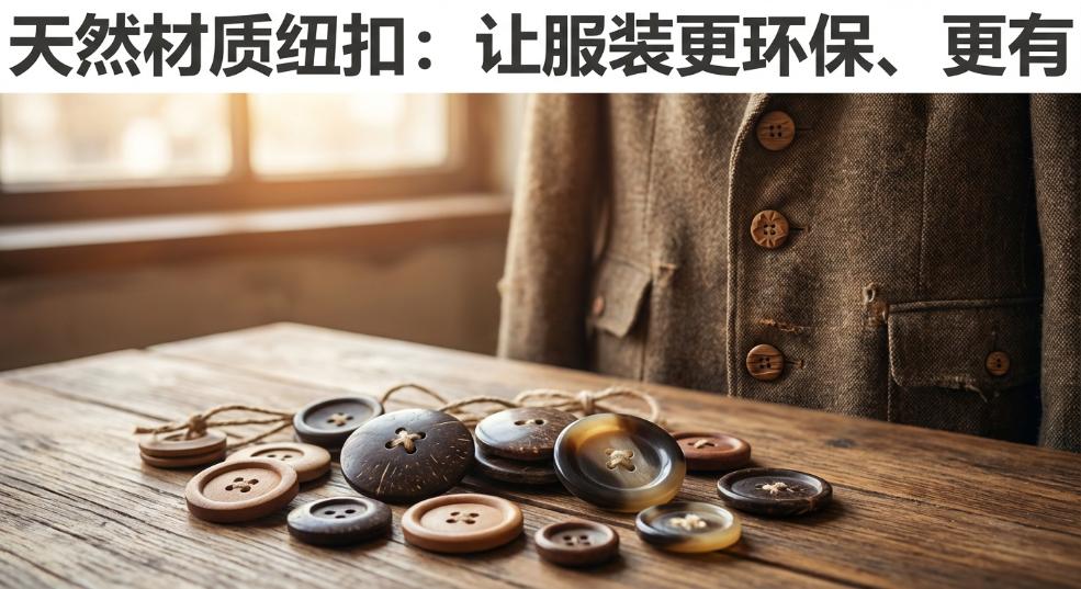 天然材质纽扣：让服装更环保、更有质感的秘密武器