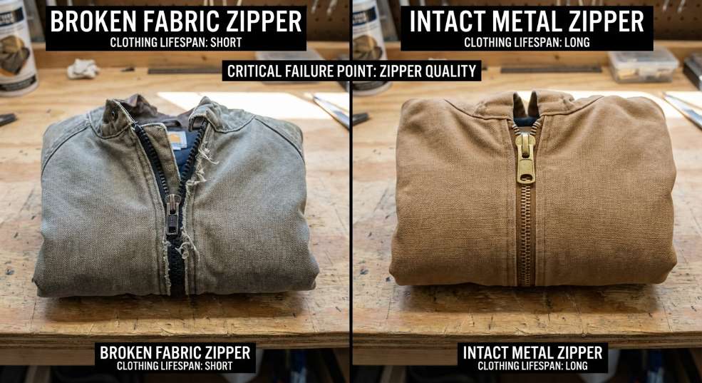 金属拉链耐用：揭秘服装耐用背后的硬核力量第一张图