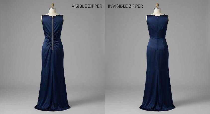 隐形拉链美观：如何实现无缝高端服装的秘密武器第二张图