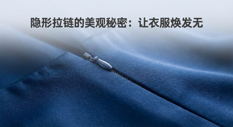隐形拉链的美观秘密：让衣服焕发“无瑕”光彩
