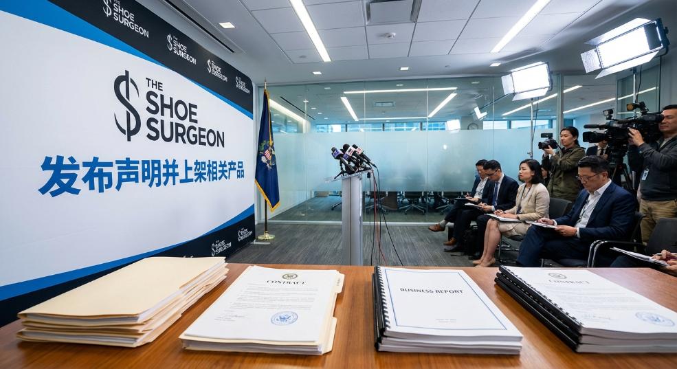 THE SHOE SURGEON 发布声明并上架相关产品