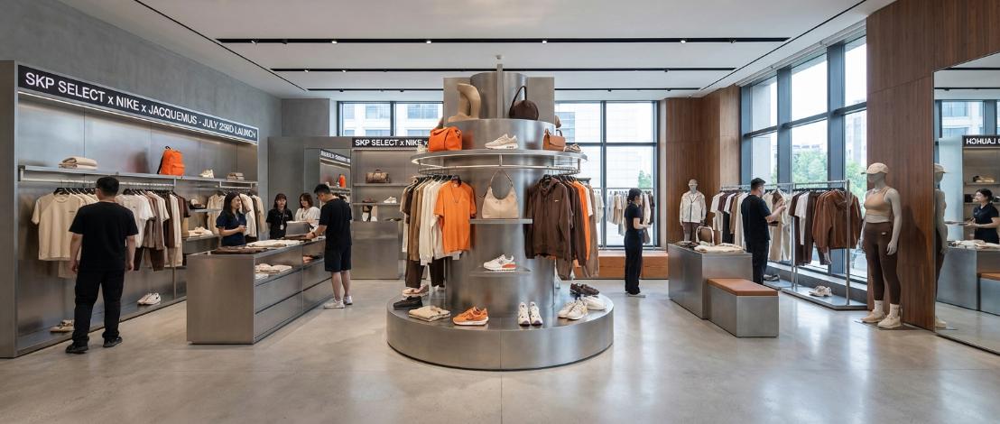 SKP-S 打造 Nike x Jacquemus 限时空间第二张图