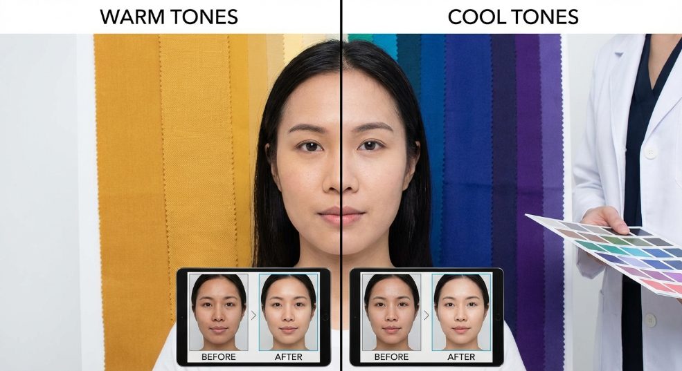 肤色冷暖色调匹配：穿出属于你的个人色彩密码第二张图