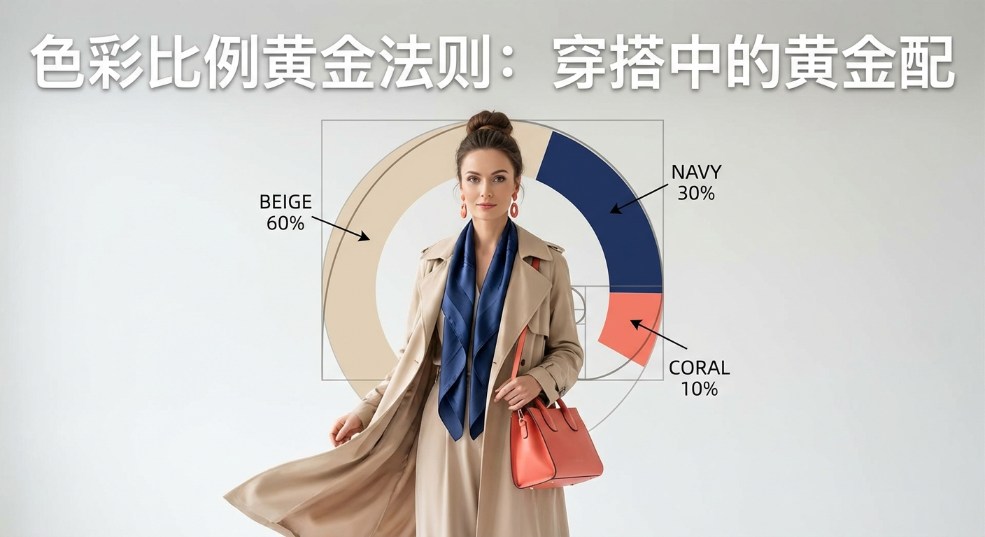 色彩比例黄金法则：穿搭中的黄金配色秘籍解析