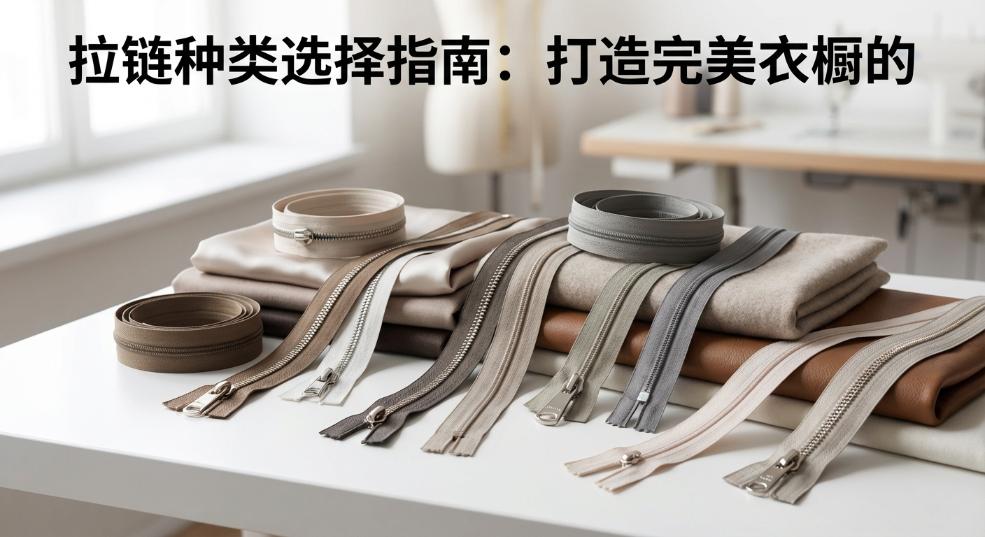 拉链种类选择指南：打造完美衣橱的秘密武器