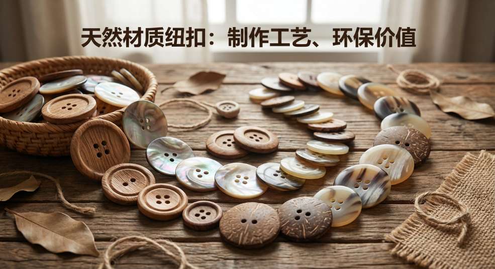 天然材质纽扣：制作工艺、环保价值与时尚魅力的完美结合