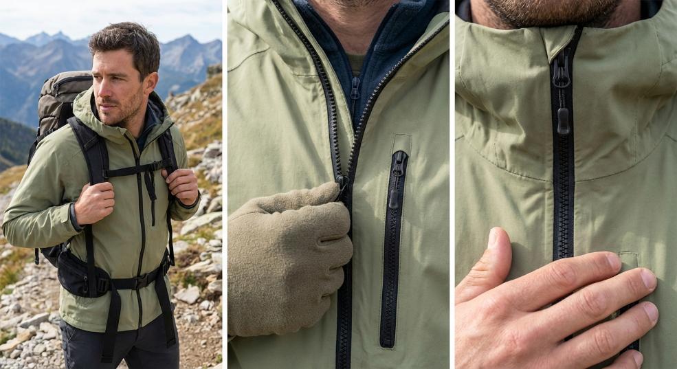 塑料拉链轻便：创新设计带来的服装变革第二张图