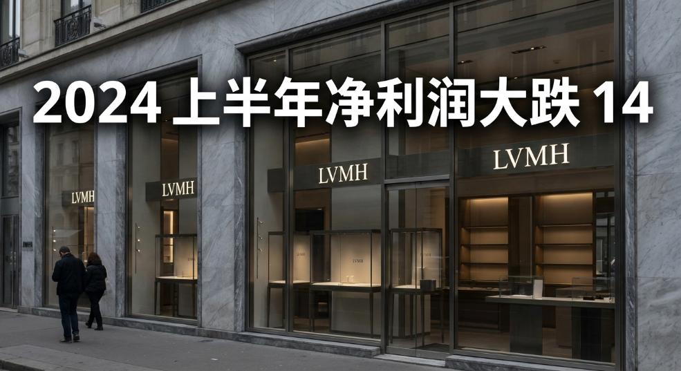 LVMH 2024 上半年净利润大跌 14%
