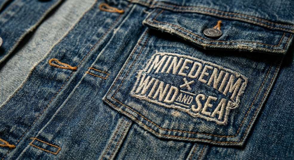 MINEDENIM x WIND AND SEA 全新合作系列登场第一张图