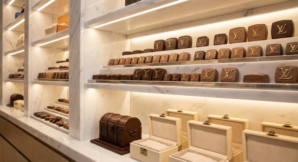 中国首家 LV 巧克力专卖店于上海开业第一张图