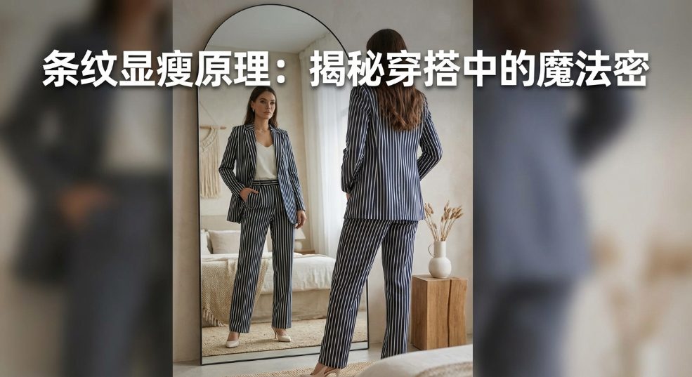 条纹显瘦原理：揭秘穿搭中的“魔法”密码