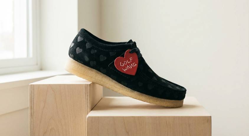 GOLF WANG x Clarks Originals 最新合作系列全阵容细节释出第二张图