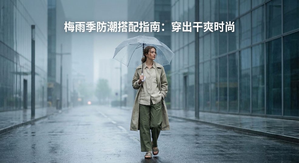 梅雨季防潮搭配指南：穿出干爽时尚