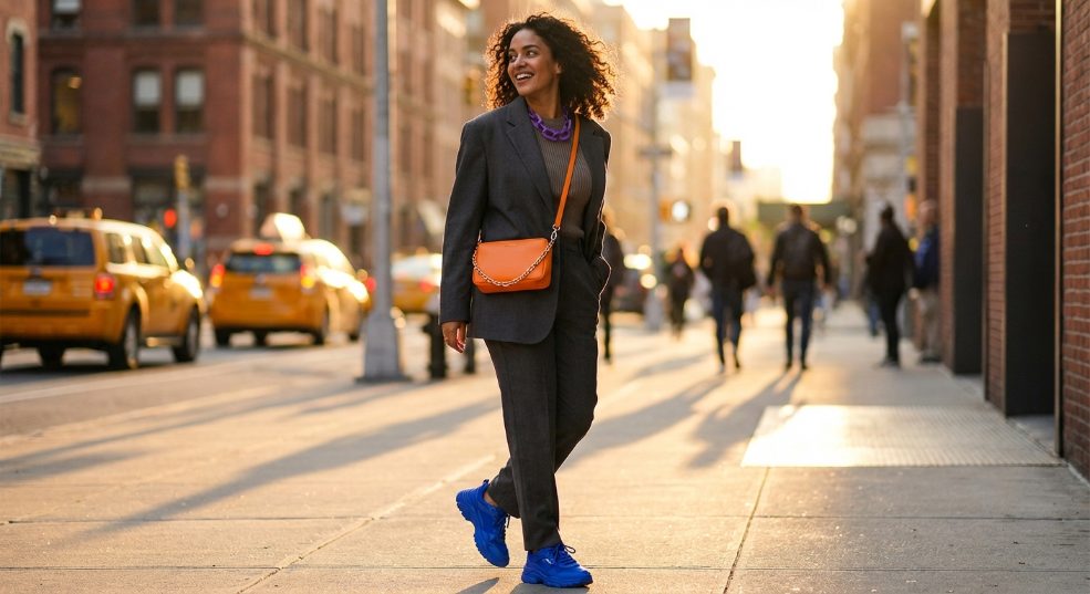 彩色点缀技巧：让你的穿搭瞬间亮眼的秘密武器第二张图