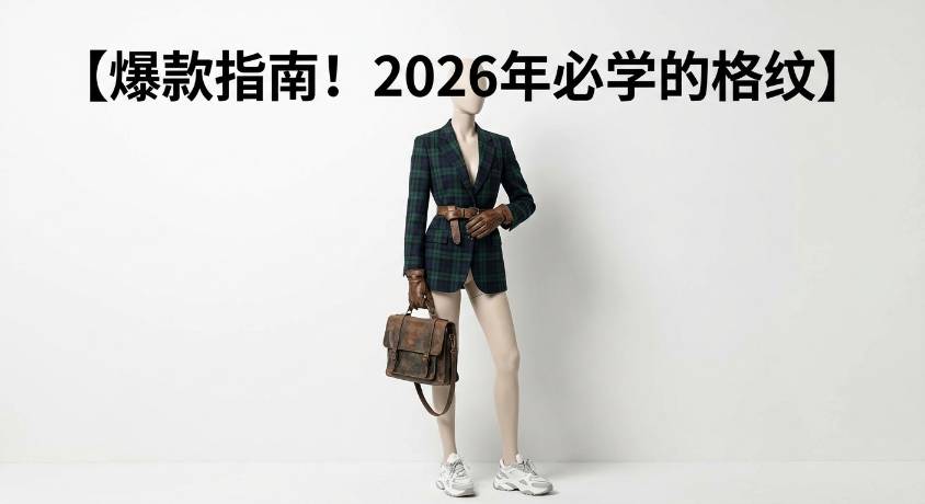 【爆款指南！2026年必学的格纹复古搭配技巧揭秘】