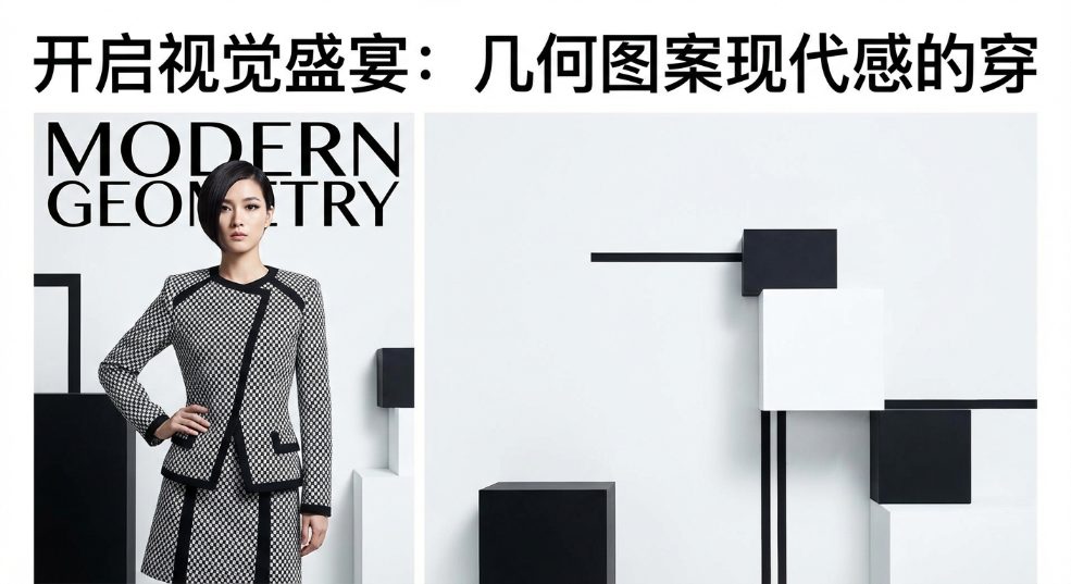 开启视觉盛宴：几何图案现代感的穿搭秘籍与趋势解析