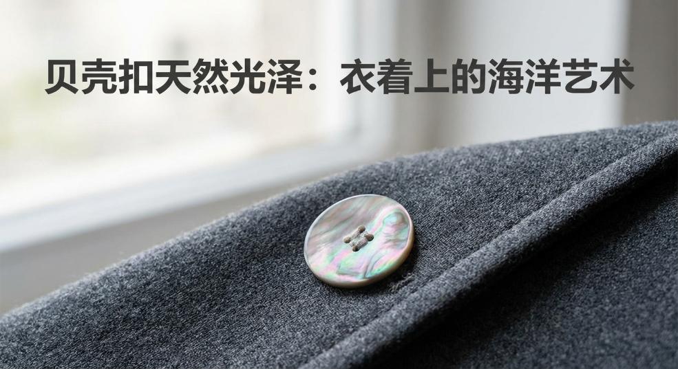 贝壳扣天然光泽：衣着上的海洋艺术品