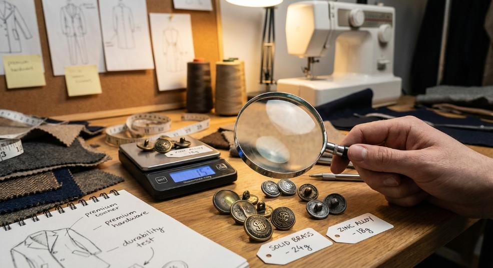 金属扣质感：揭秘服装背后的魅力密码第二张图