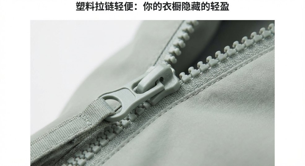 塑料拉链轻便：你的衣橱隐藏的轻盈秘密