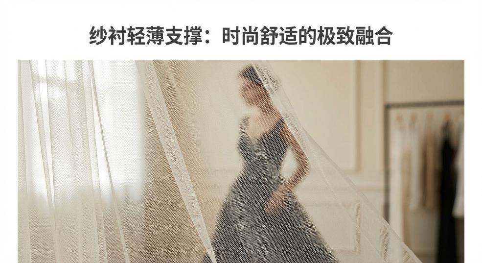 纱衬轻薄支撑：时尚舒适的极致融合