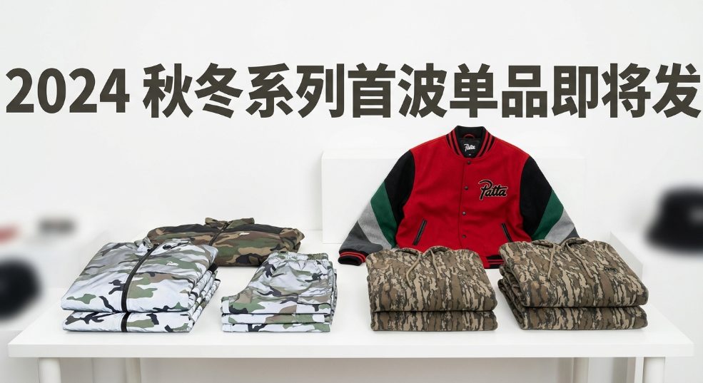 Patta 2024 秋冬系列首波单品即将发售