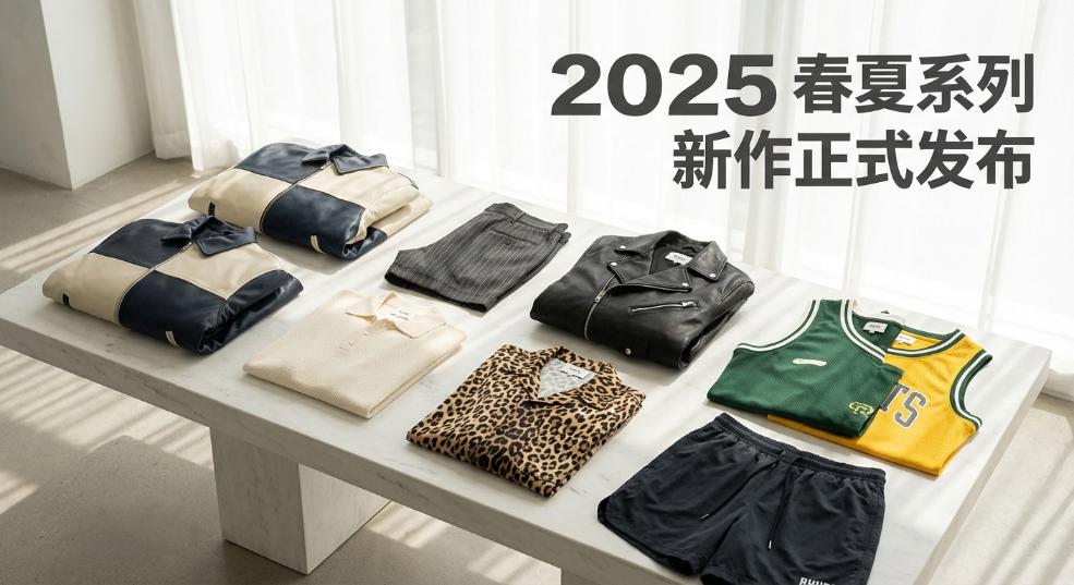 RHUDE 2025 春夏系列新作正式发布