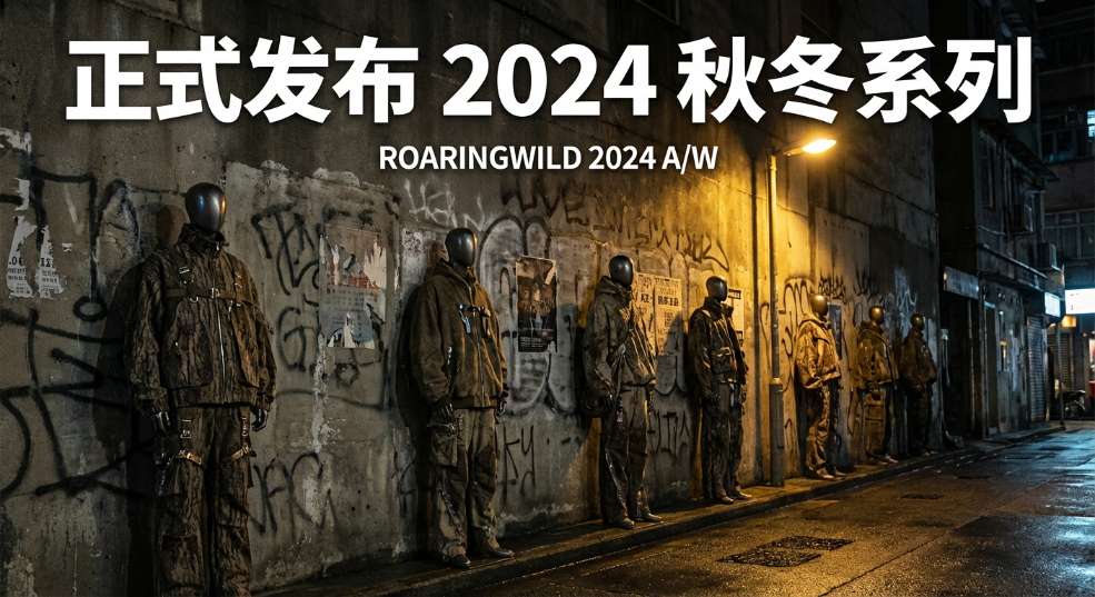 ROARINGWILD 正式发布 2024 秋冬系列 Lookbook