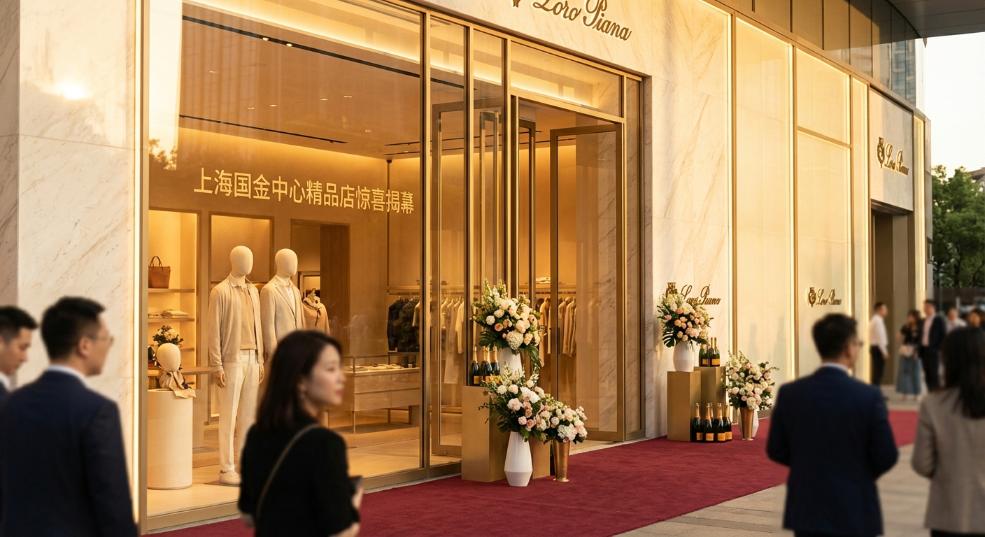 Loro Piana 上海国金中心精品店惊喜揭幕
