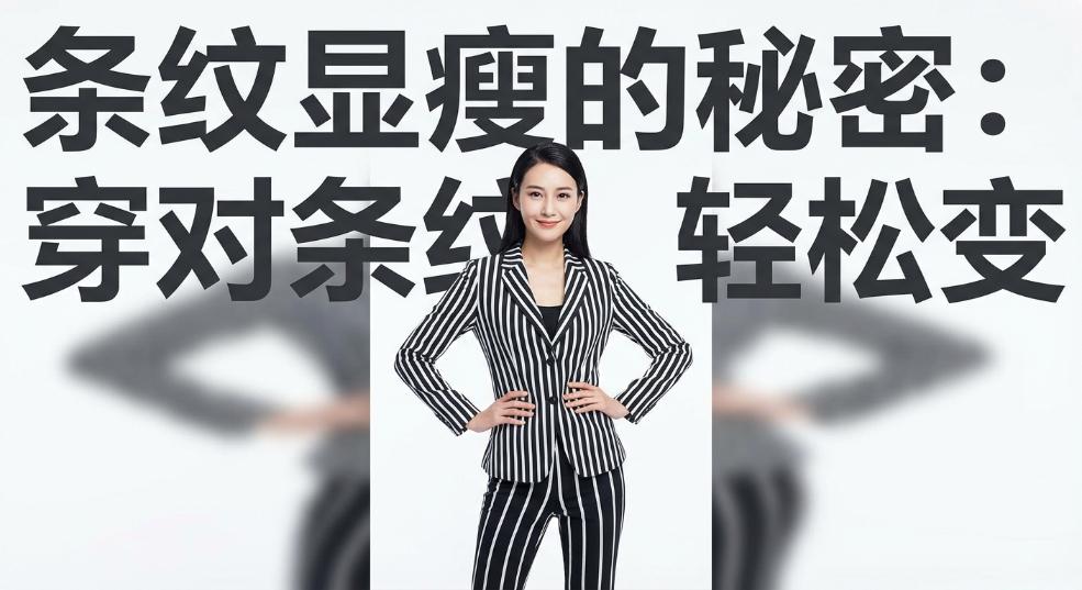 条纹显瘦的秘密：穿对条纹，轻松变身瘦身达人