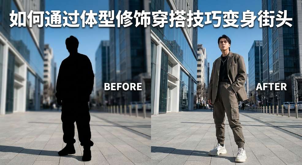 如何通过体型修饰穿搭技巧变身街头焦点