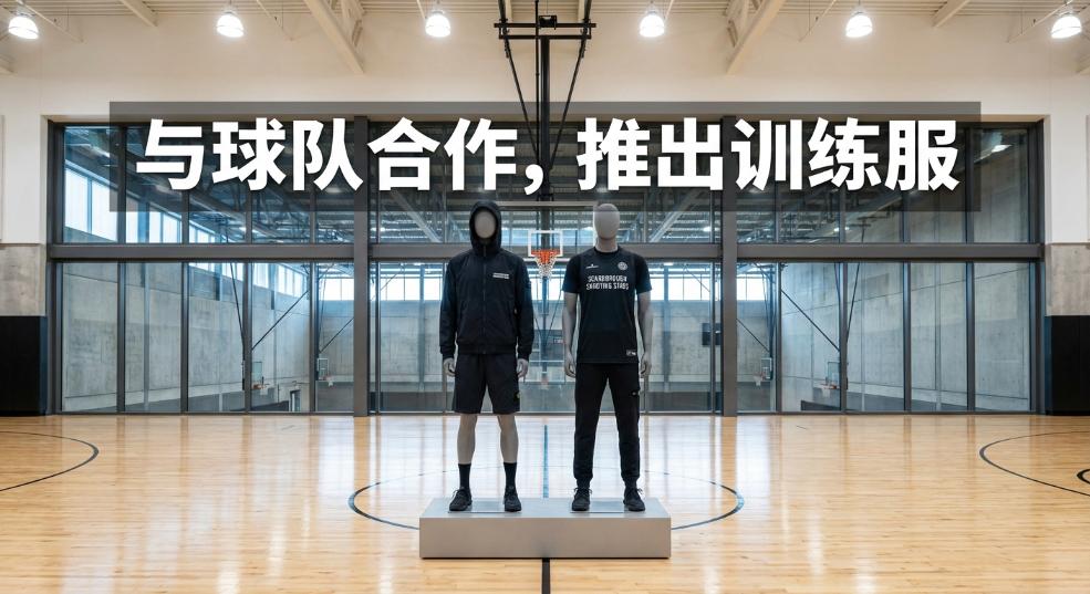 Stone Island 与球队 Scarborough Shooting Stars 合作，推出训练服