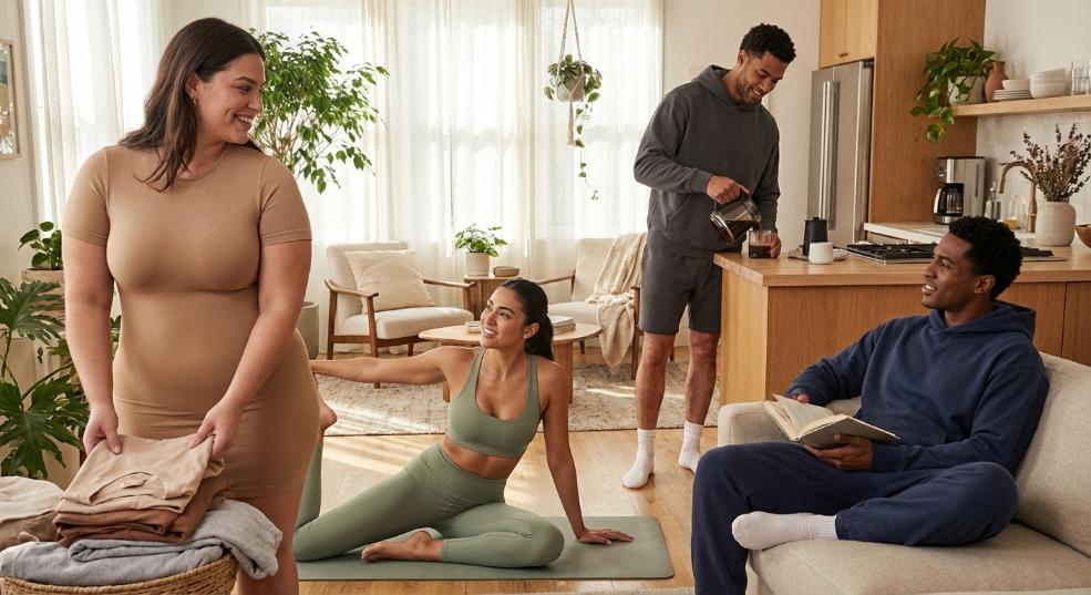 SKIMS 发布全新 SUMMER UNIFORM 系列第二张图