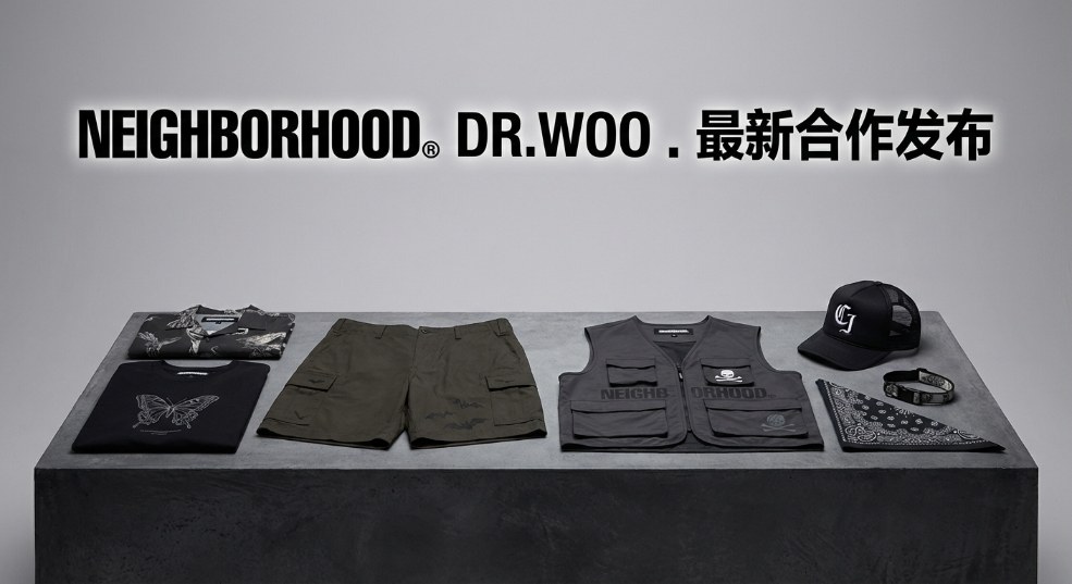 NEIGHBORHOOD® x DR.WOO 最新合作发布