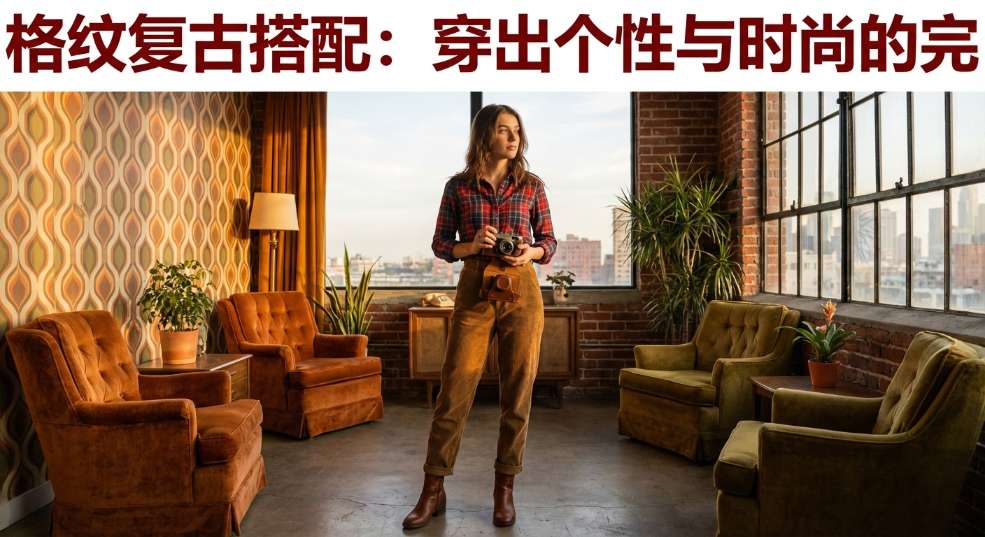 格纹复古搭配：穿出个性与时尚的完美融合