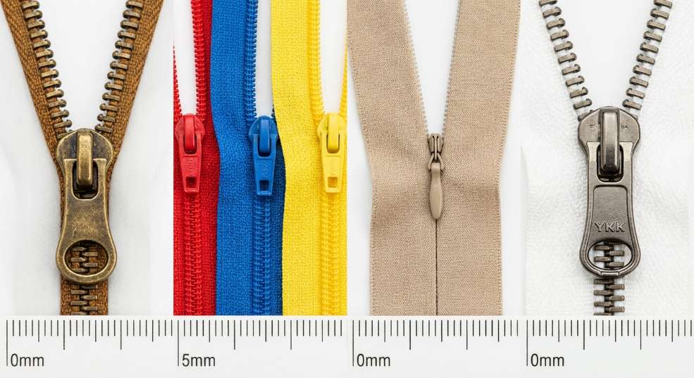 拉链种类选择指南：掌握多样拉链的秘密与技巧第二张图