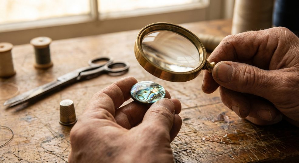 贝壳扣天然光泽：揭秘那份迷人的自然魅力第一张图