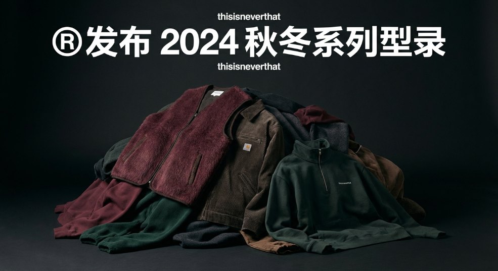 thisisneverthat® 发布 2024 秋冬系列型录